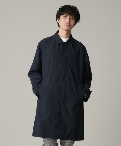 NANO universe（ナノユニバース）の「LB.04/バルカラーコート（トレンチコート・メンズ・ネイビー/ベージュ/チャコール・S/XL/M/L）」の3枚目の写真