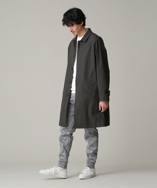 NANO universe（ナノユニバース）の「LB.04/バルカラーコート（トレンチコート・メンズ・ネイビー/ベージュ/チャコール・S/XL/M/L）」の6枚目の写真