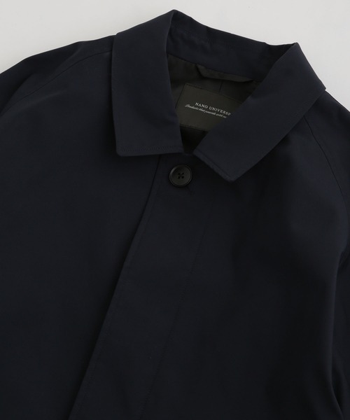 NANO universe（ナノユニバース）の「LB.04/バルカラーコート（トレンチコート・メンズ・ネイビー/ベージュ/チャコール・S/XL/M/L）」の15枚目の写真