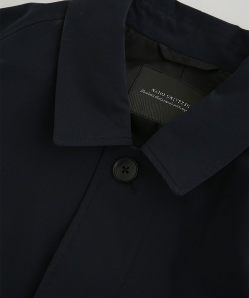 NANO universe（ナノユニバース）の「LB.04/バルカラーコート（トレンチコート・メンズ・ネイビー/ベージュ/チャコール・S/XL/M/L）」の16枚目の写真