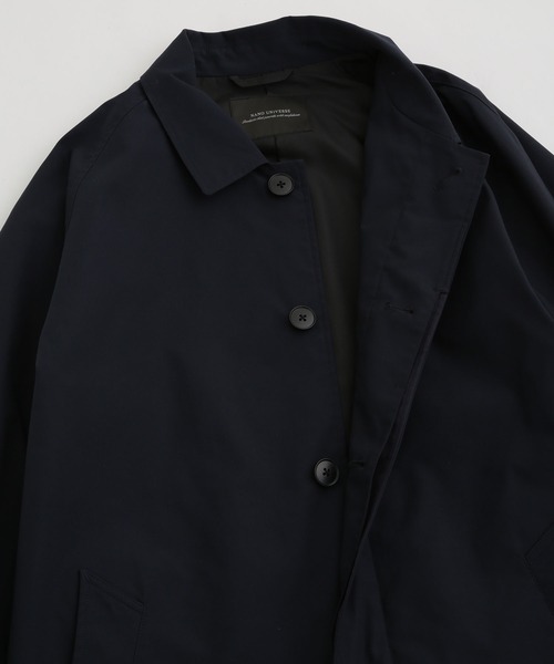 NANO universe（ナノユニバース）の「LB.04/バルカラーコート（トレンチコート・メンズ・ネイビー/ベージュ/チャコール・S/XL/M/L）」の17枚目の写真