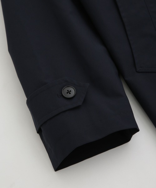 NANO universe（ナノユニバース）の「LB.04/バルカラーコート（トレンチコート・メンズ・ネイビー/ベージュ/チャコール・S/XL/M/L）」の20枚目の写真