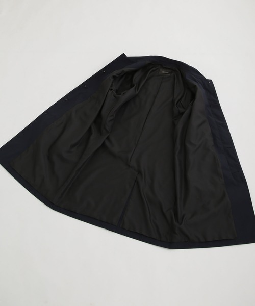 NANO universe（ナノユニバース）の「LB.04/バルカラーコート（トレンチコート・メンズ・ネイビー/ベージュ/チャコール・S/XL/M/L）」の22枚目の写真