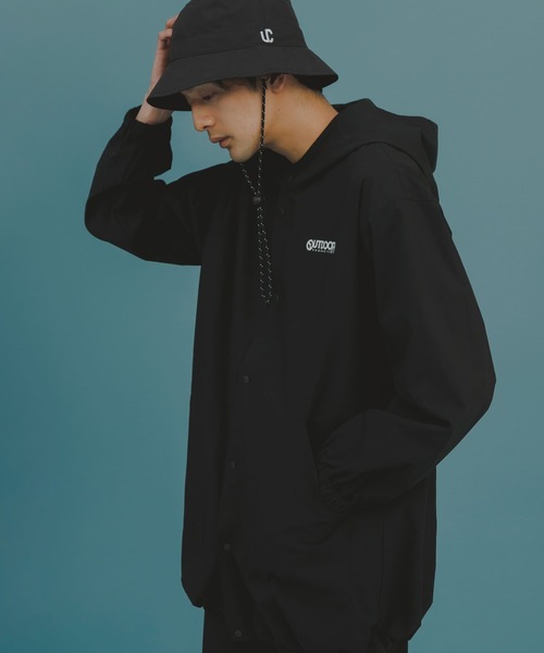 Uiscel(ユイセル)の「『別注』Uiscel×OUTDOORPRODUCTS アウターA(マウンテンパーカー・レディース・ブラック/ベージュ・LARGE/MEDIUM)」の5枚目の写真