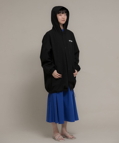 Uiscel(ユイセル)の「『別注』Uiscel×OUTDOORPRODUCTS アウターA(マウンテンパーカー・レディース・ブラック/ベージュ・LARGE/MEDIUM)」の10枚目の写真