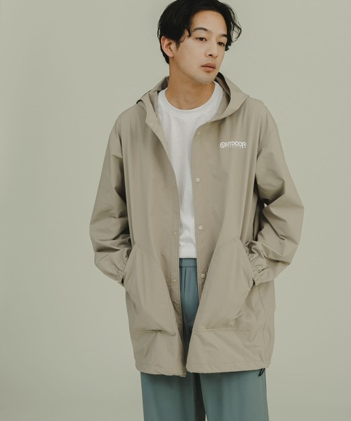 Uiscel(ユイセル)の「『別注』Uiscel×OUTDOORPRODUCTS アウターA(マウンテンパーカー・レディース・ブラック/ベージュ・LARGE/MEDIUM)」の17枚目の写真