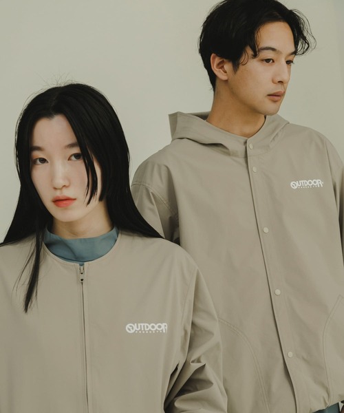 Uiscel(ユイセル)の「『別注』Uiscel×OUTDOORPRODUCTS アウターA(マウンテンパーカー・レディース・ブラック/ベージュ・LARGE/MEDIUM)」の18枚目の写真