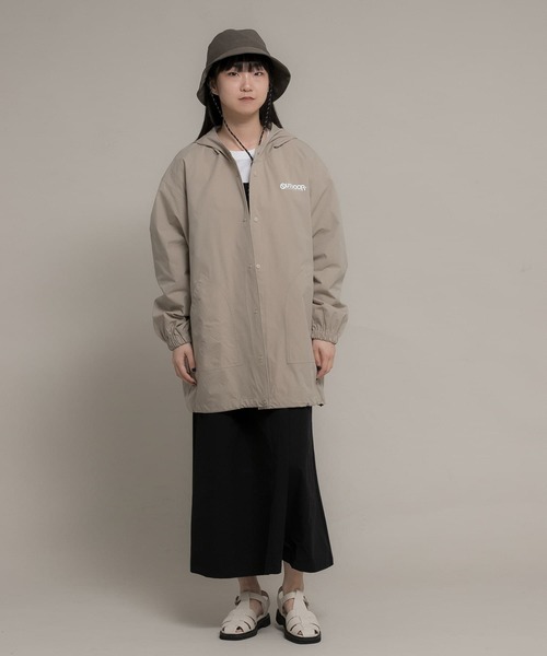 Uiscel(ユイセル)の「『別注』Uiscel×OUTDOORPRODUCTS アウターA(マウンテンパーカー・レディース・ブラック/ベージュ・LARGE/MEDIUM)」の21枚目の写真