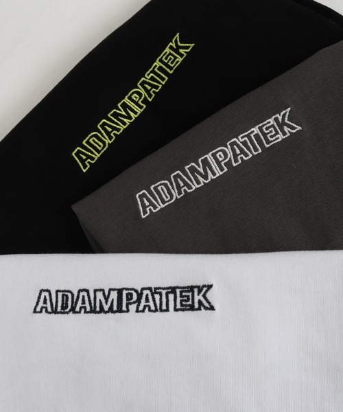 ADAM PATEK(アダムパテック)の「ADAMPATEK / groupie college Logo looose T/ルーズシルエットカレッジロゴビッグTシャツ(Tシャツ/カットソー・メンズ・ホワイト/グレー/ブラック・1/2/3)」の21枚目の写真