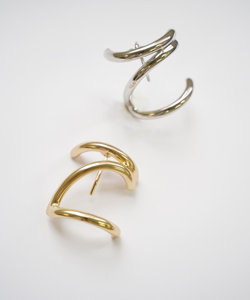 GLOBAL FORME CONCRETE(グローバルフォルムコンクリート)の「【return to i】art line long caff(バレッタ/ヘアクリップ・レディース・シルバー/ゴールド・FREE)」の5枚目の写真