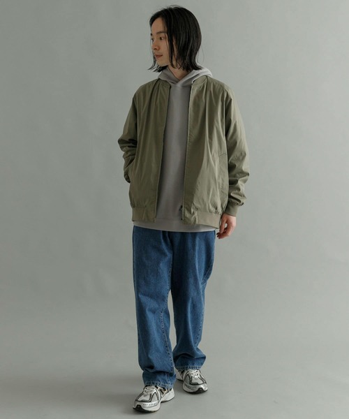 URBAN RESEARCH（アーバンリサーチ）の「T/CタイプライターZIPブルゾン（ブルゾン・メンズ・カーキ/ブルー系その他・LARGE/MEDIUM/SMALL）」の12枚目の写真