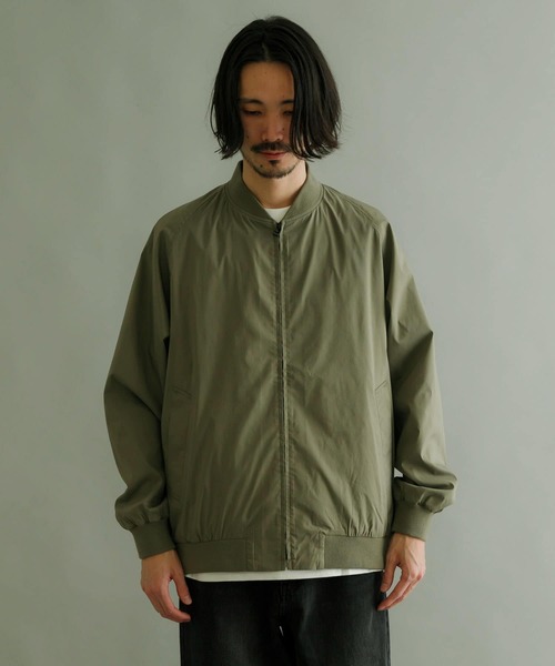 URBAN RESEARCH（アーバンリサーチ）の「T/CタイプライターZIPブルゾン（ブルゾン・メンズ・カーキ/ブルー系その他・LARGE/MEDIUM/SMALL）」の16枚目の写真