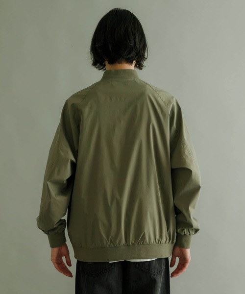 URBAN RESEARCH（アーバンリサーチ）の「T/CタイプライターZIPブルゾン（ブルゾン・メンズ・カーキ/ブルー系その他・LARGE/MEDIUM/SMALL）」の18枚目の写真