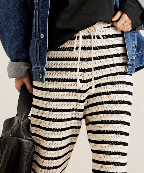 セール】クロシェ風ニットパンツ（その他パンツ）｜FRAMeWORK