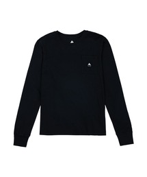 BURTON（バートン）の「オーガニックコットン 長袖 ポケット付き Tシャツ（Tシャツ/カットソー）」