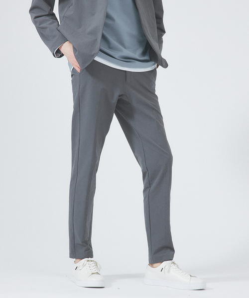 ABAHOUSE（アバハウス）の「【レギスラ/セットアップ対応】ハイストレッチ スキニーパンツ / チノパン（チノパンツ・メンズ・グレー/ブルー/ブラック/ベージュ・44/46/48）」の14枚目の写真