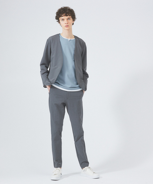 ABAHOUSE（アバハウス）の「【レギスラ/セットアップ対応】ハイストレッチ スキニーパンツ / チノパン（チノパンツ・メンズ・グレー/ブルー/ブラック/ベージュ・44/46/48）」の15枚目の写真