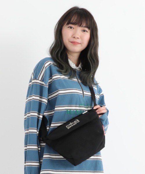 Manhattan Portage(マンハッタンポーテージ)の「Casual Messenger Bag Canvas(メッセンジャーバッグ・レディース・オリーブ/ブラック/ベージュ・X-SMALL)」の12枚目の写真