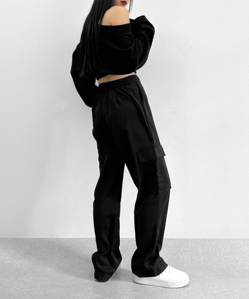 celon オフショルダースウェット セットアップ対応】off shoulder sweat（スウェット）｜célon