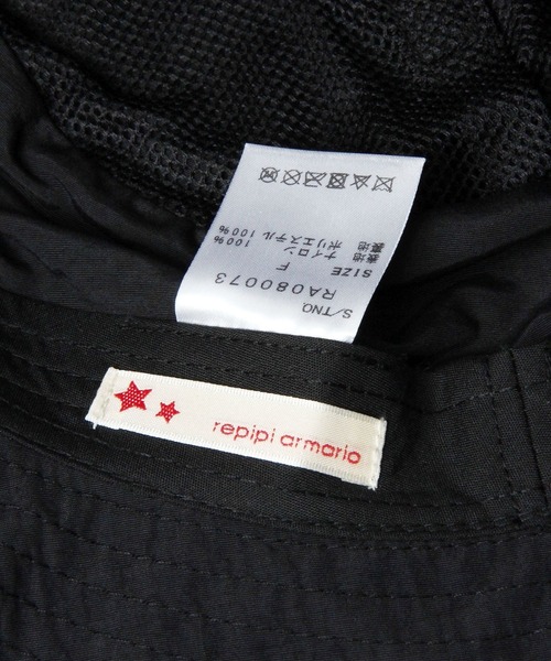 repipi armario（レピピ アルマリオ）の「タフタHAT（ハット・キッズ・ホワイト/ブラック/ブルー・FREE）」の13枚目の写真