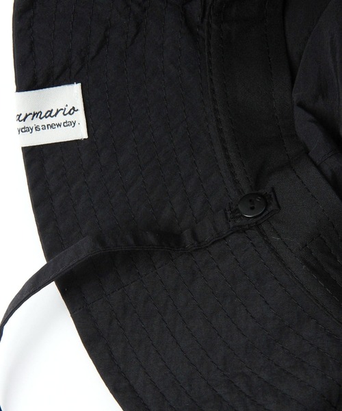 repipi armario（レピピ アルマリオ）の「タフタHAT（ハット・キッズ・ホワイト/ブラック/ブルー・FREE）」の14枚目の写真