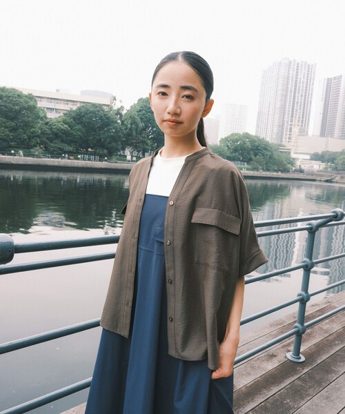 SHARE PARK(シェアパーク)の「【UVカット・撥水・ストレッチ・軽量】ナイロンストレッチ ジャンパースカート(ワンピース・レディース・ブラック系/ネイビー系・MEDIUM/SMALL)」の21枚目の写真