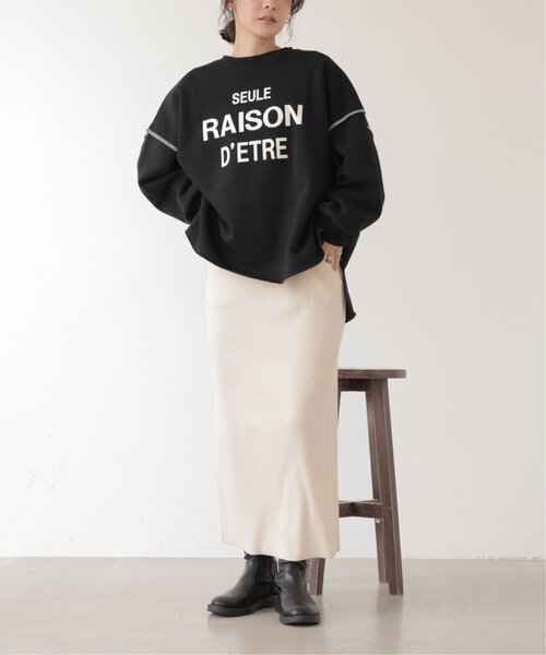 frames RAY CASSIN（フレームスレイカズン）の「シーズンレスリブナロースカート（スカート・レディース・ブルー/ブラック/グリーン/オレンジ/キナリ/ブラウン/イエロー/パープル・FREE）」の2枚目の写真