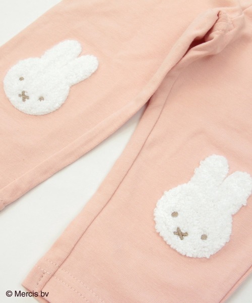 JAM & LINK（ジャムアンドリンク）の「miffy / ミッフィー 7分丈レギンス（レギンス/スパッツ・キッズ・ブラック/ピンク/ミント/ラベンダー・140cm/130cm/120cm/110cm/100cm/90cm/80ｃｍ）」の8枚目の写真