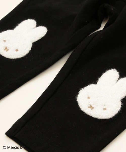 JAM & LINK（ジャムアンドリンク）の「miffy / ミッフィー 7分丈レギンス（レギンス/スパッツ・キッズ・ブラック/ピンク/ミント/ラベンダー・140cm/130cm/120cm/110cm/100cm/90cm/80ｃｍ）」の10枚目の写真