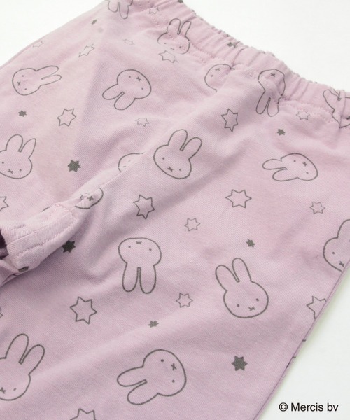 JAM & LINK（ジャムアンドリンク）の「miffy / ミッフィー 7分丈レギンス（レギンス/スパッツ・キッズ・ブラック/ピンク/ミント/ラベンダー・140cm/130cm/120cm/110cm/100cm/90cm/80ｃｍ）」の12枚目の写真