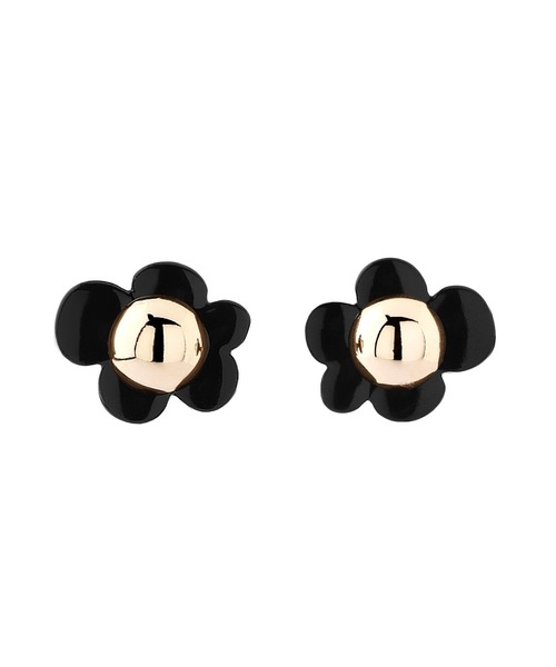 メタル×クリアフラワーピアス（ピアス（両耳用））｜ANEMONE