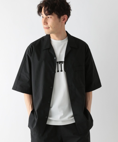 GLOBAL WORK(グローバルワーク)の「エアかるシャツ/半袖/177582(シャツ/ブラウス・メンズ・ベージュ系その他3/ブラック/ネイビー・MEDIUM/LARGE/SMALL/X-LARGE)」の11枚目の写真
