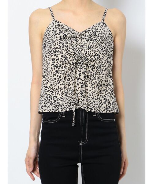 GYDA（ジェイダ）の「フロントギャザーデザインブラウス（キャミソール・レディース・ブラック/その他1・FREE）」の22枚目の写真