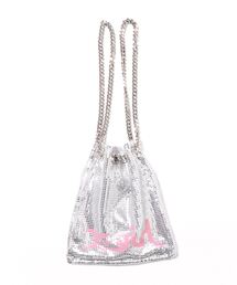X-girl | 【X-girl /エックスガール】 MILLS LOGO METAL MESH BAG(ショルダーバッグ)