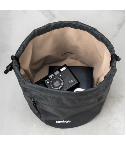 Topologie（トポロジー）の「Topologie/トポロジー　Wares Bags Reversible Bucket リバーシブルバケット（トートバッグ・メンズ・ブラック/グレー/パープル/グレー系その他3・F）」の16枚目の写真