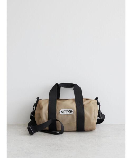 OUTDOOR PRODUCTS（アウトドアプロダクツ）の「OUTDOOR PRODUCTS ドラムバッグ（ドラムバッグ・レディース・アイボリー/グリーン/ブラック・FREE）」の14枚目の写真