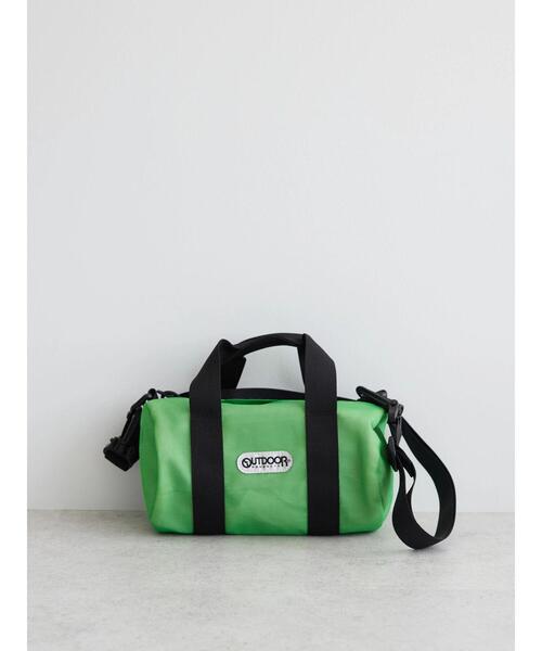 OUTDOOR PRODUCTS（アウトドアプロダクツ）の「OUTDOOR PRODUCTS ドラムバッグ（ドラムバッグ・レディース・アイボリー/グリーン/ブラック・FREE）」の16枚目の写真