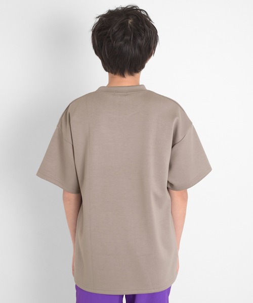 GLAZOS（グラソス）の「【接触冷感】エアリークッション・無地半袖Tシャツ（Tシャツ/カットソー・キッズ・ライトグレー/ブラック/ホワイト/ブルー・140cm/160cm/170cm/150cm）」の18枚目の写真