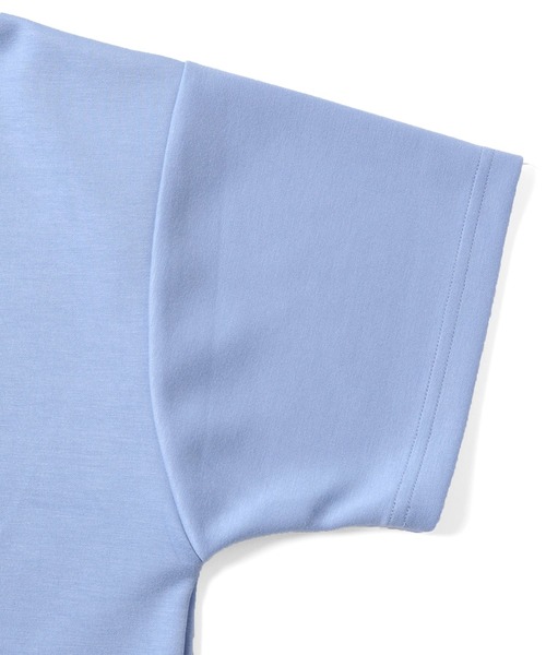 GLAZOS（グラソス）の「【接触冷感】エアリークッション・無地半袖Tシャツ（Tシャツ/カットソー・キッズ・ライトグレー/ブラック/ホワイト/ブルー・140cm/160cm/170cm/150cm）」の20枚目の写真