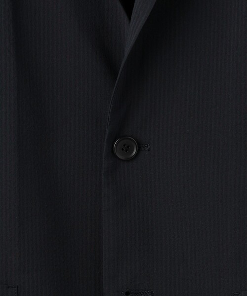 green label relaxing(グリーンレーベルリラクシング)の「サッカーストライプ ジャーディガン(テーラードジャケット・メンズ・グレー/ネイビー・S/L/M/XL)」の18枚目の写真