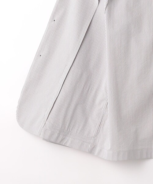 green label relaxing(グリーンレーベルリラクシング)の「サッカーストライプ ジャーディガン(テーラードジャケット・メンズ・グレー/ネイビー・S/L/M/XL)」の20枚目の写真