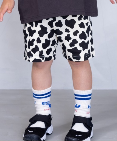 Life Support Products（ライフサポートプロダクツ）の「アニマルショートパンツ(80～150cm)（その他パンツ・キッズ・チャコール/ブラウン/パープル/ブラック・80/90/95/100/110/120/130/150/140）」の2枚目の写真