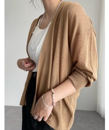 Green　Parks | 接触冷感ゆったりカーデ(カーディガン/ボレロ)