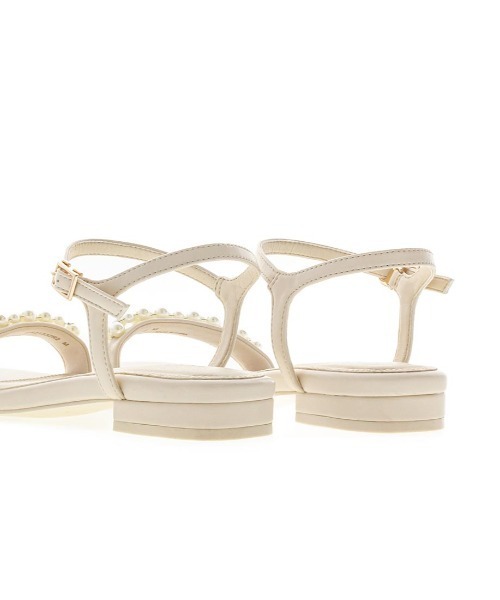 RANDA（ランダ）の「パールバックストラップサンダル（サンダル・レディース・ブルー/クリーム/ブラック/パープル・M/L/LL/S）」の22枚目の写真