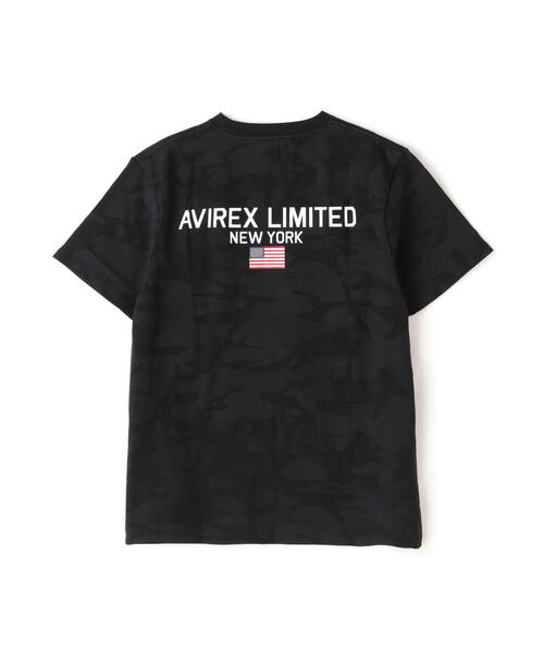 WEB&DEPOT限定》SHORT SLEEVE CREW NECK T-SHIRT 'AVIREX