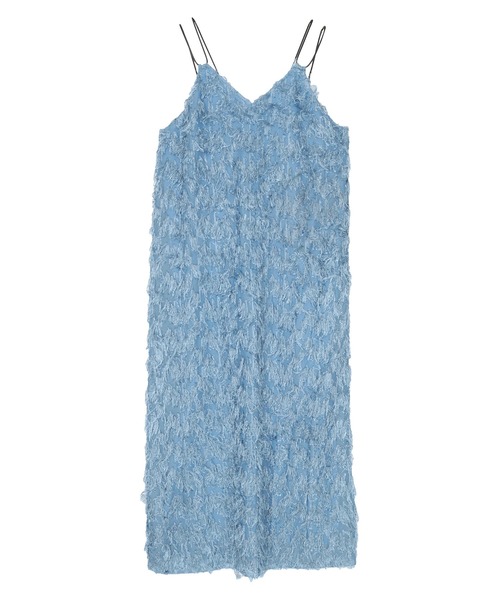 miette（ミエット）の「シアージャガードキャミソールワンピース（ワンピース・レディース・ブルー/ブラック・FREE）」の12枚目の写真