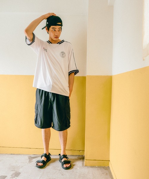 niko and...(ニコアンド)の「ストラップサンダル(サンダル・メンズ・グリーン/グレー/ブラック/キャメル/ベージュ/アクア・MEDIUM/LARGE)」の9枚目の写真