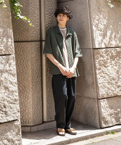 niko and...(ニコアンド)の「ストラップサンダル(サンダル・メンズ・グリーン/グレー/ブラック/キャメル/ベージュ/アクア・MEDIUM/LARGE)」の21枚目の写真