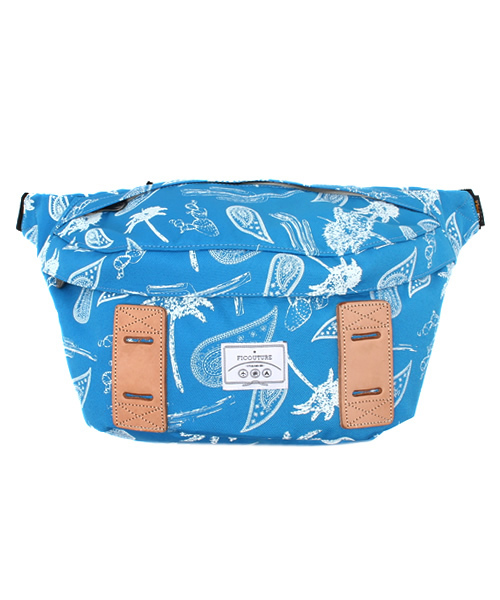 OUTLET（アウトレット）の「【Ciaopanic】PaisleyHipBag（ボディバッグ/ウエストポーチ・メンズ・マスタード/サックスブルー・FREE）」の2枚目の写真