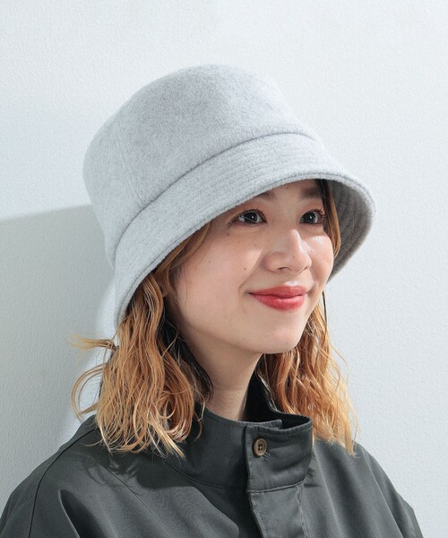 Ray BEAMS（レイビームス）の「Ray BEAMS / バケットハット（ハット・レディース・ブラック/ライトグレー・ONE SIZE）」の16枚目の写真